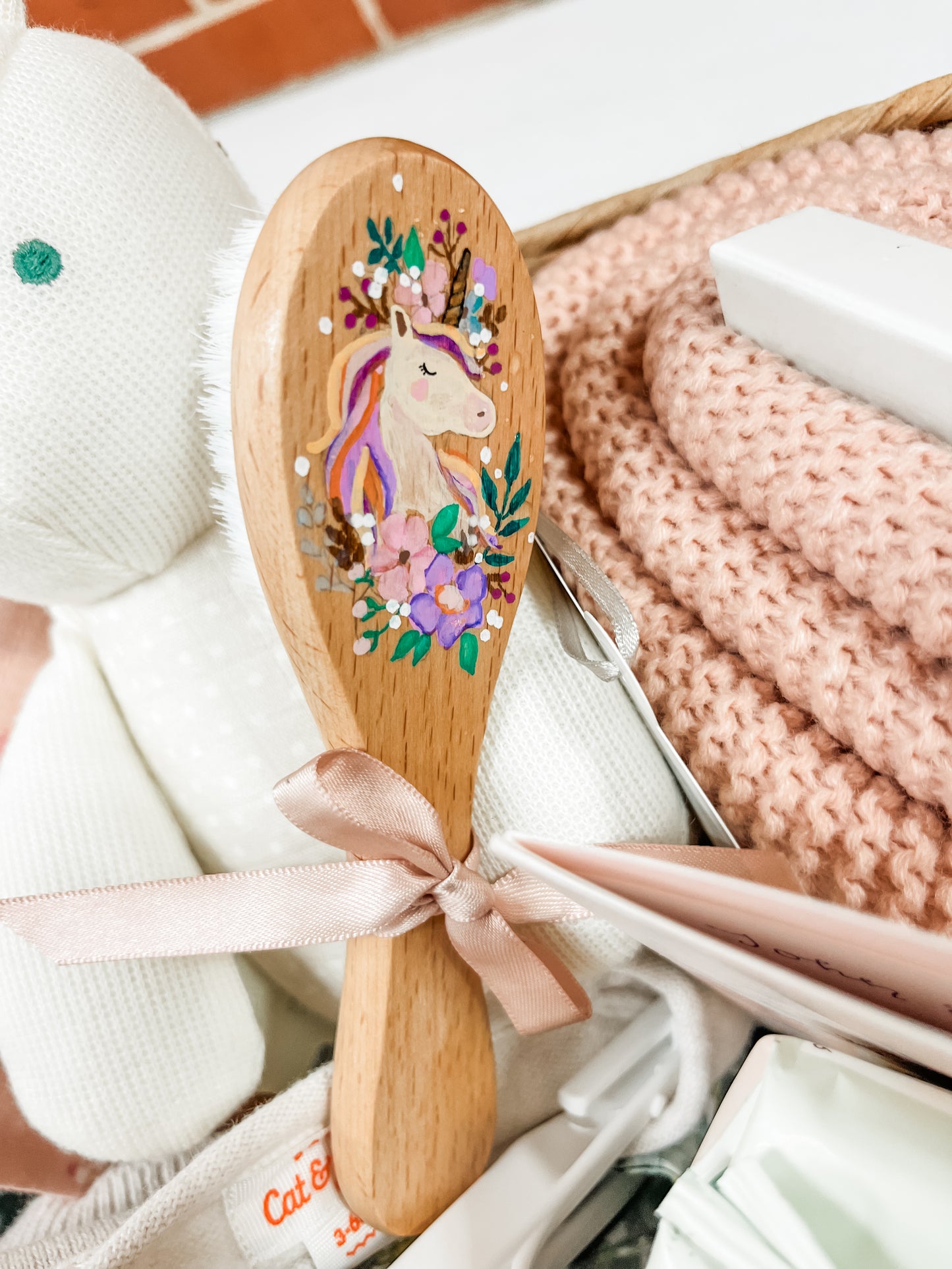 Hand Painted Brush