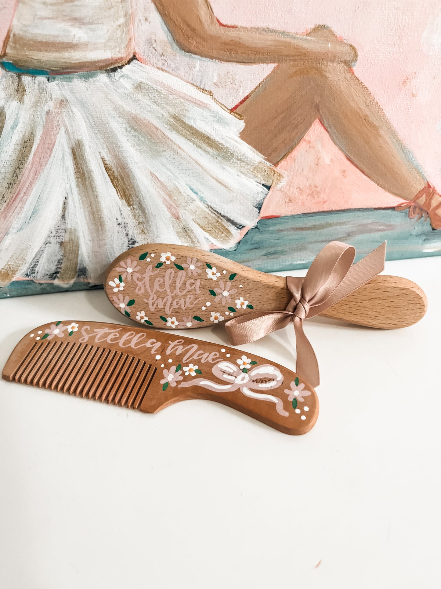 Hand Painted Brush