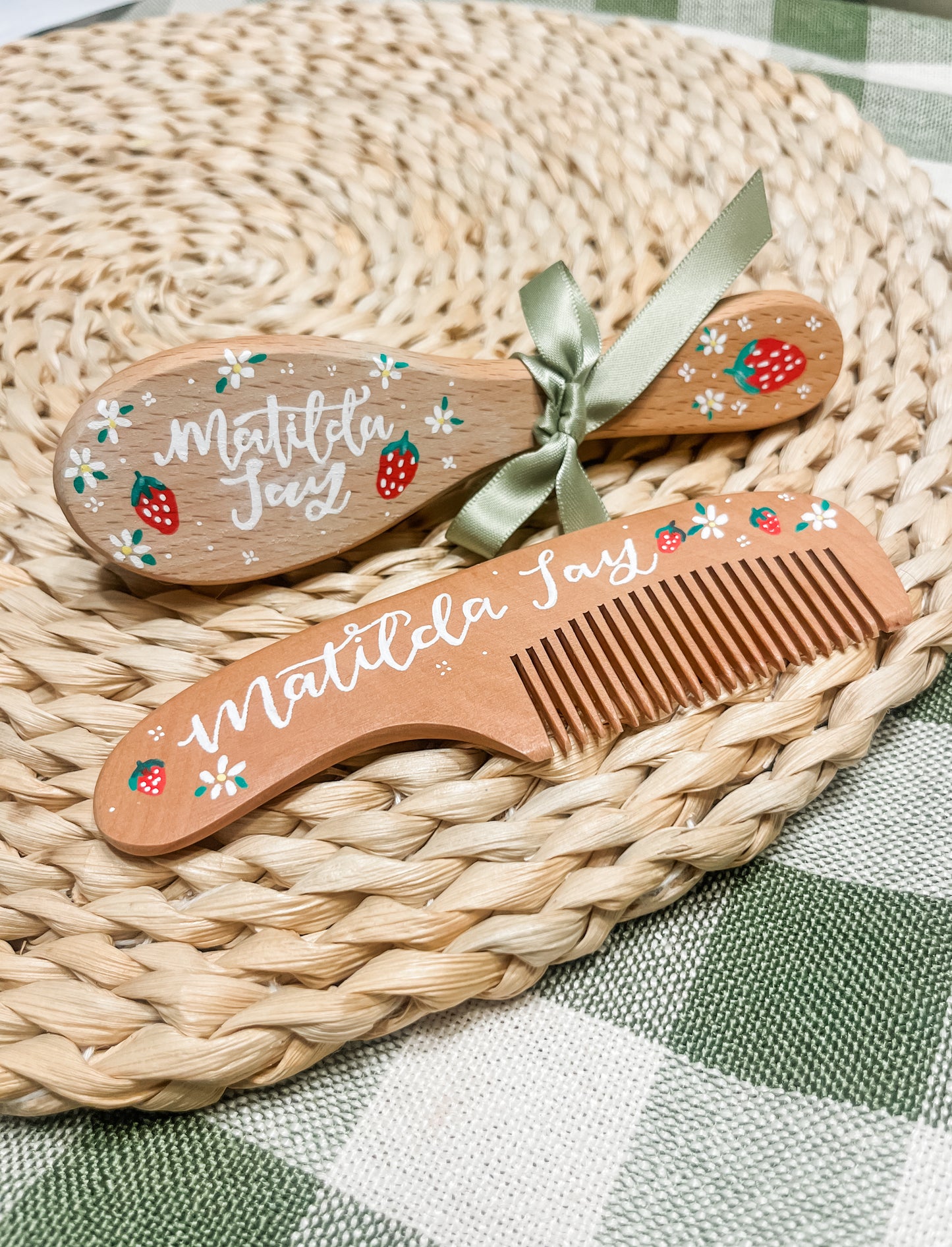Hand Painted Brush