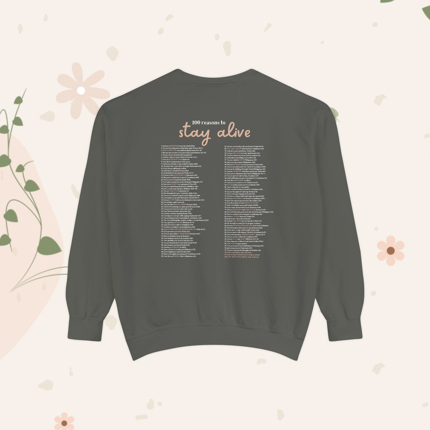 Scripture-Based Mental Health Awareness Sweatshirt