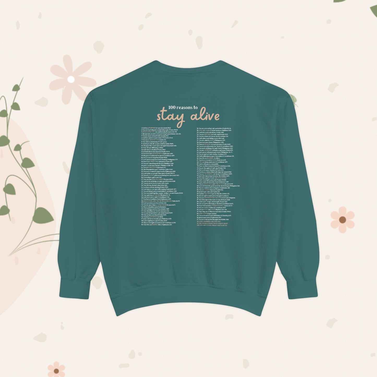 Scripture-Based Mental Health Awareness Sweatshirt