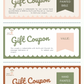 Gift Coupons