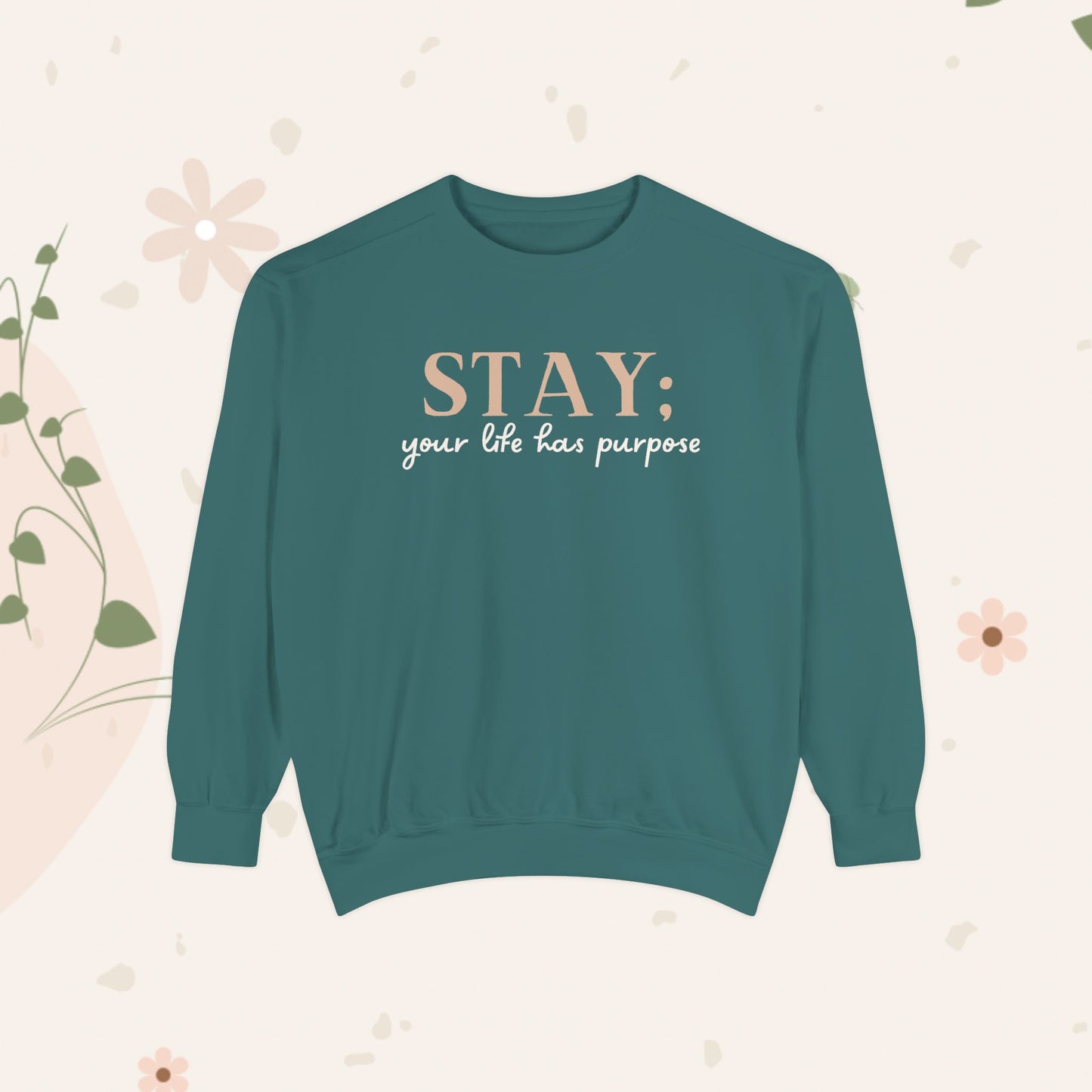 Scripture-Based Mental Health Awareness Sweatshirt