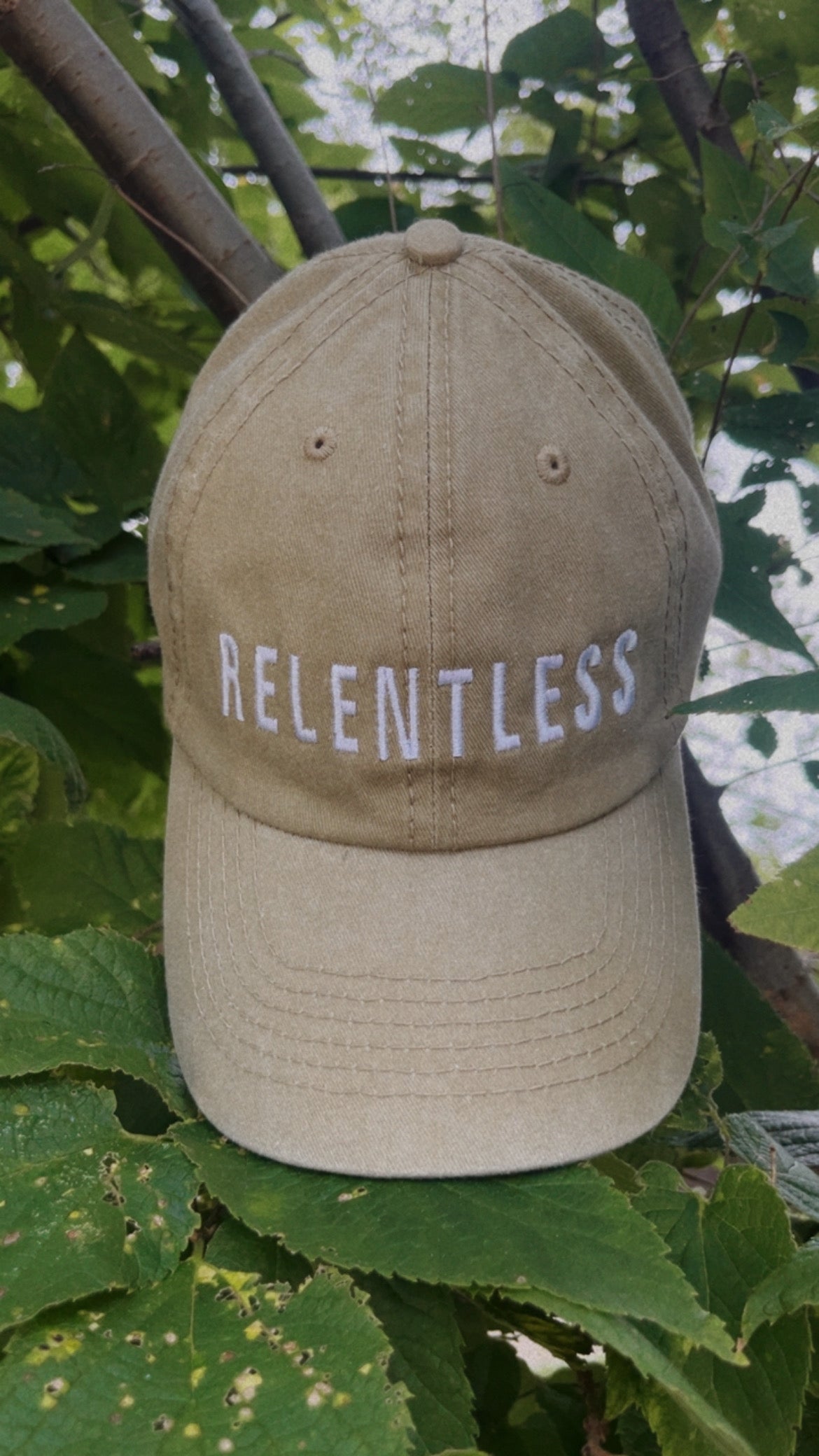 Relentless Baseball Cap-Crowned Free Line