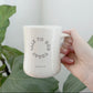 'Talk to God Today' Ceramic Diner Mug